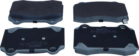 QUARO QP0630 - Гальмівні колодки, дискові гальма autozip.com.ua