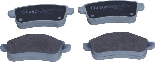 QUARO QP0015 - Гальмівні колодки, дискові гальма autozip.com.ua