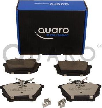 QUARO QP0027C - Гальмівні колодки, дискові гальма autozip.com.ua