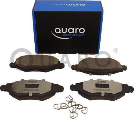 QUARO QP1243C - Гальмівні колодки, дискові гальма autozip.com.ua