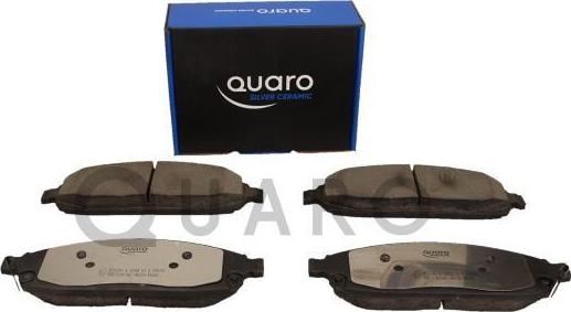 QUARO QP1234C - Гальмівні колодки, дискові гальма autozip.com.ua