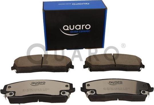 QUARO QP1784C - Гальмівні колодки, дискові гальма autozip.com.ua