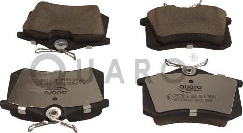 QUARO QP8078C - Гальмівні колодки, дискові гальма autozip.com.ua