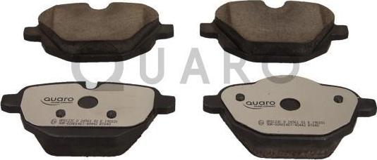 QUARO QP8123C - Гальмівні колодки, дискові гальма autozip.com.ua