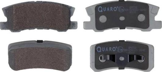 QUARO QP8738 - Гальмівні колодки, дискові гальма autozip.com.ua