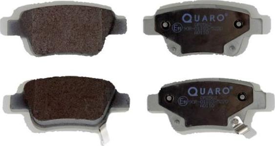 QUARO QP2562 - Гальмівні колодки, дискові гальма autozip.com.ua