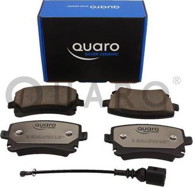 QUARO QP2724C - Гальмівні колодки, дискові гальма autozip.com.ua