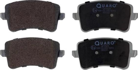 QUARO QP7525 - Гальмівні колодки, дискові гальма autozip.com.ua