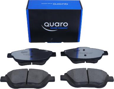 QUARO QP7217C - Гальмівні колодки, дискові гальма autozip.com.ua