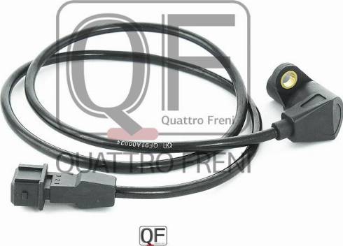Quattro Freni QF91A00034 - Датчик імпульсів, колінчастий вал autozip.com.ua