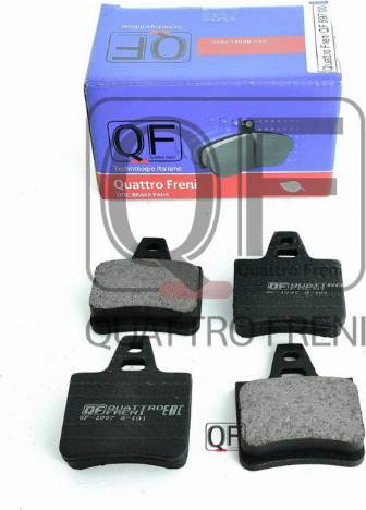 Quattro Freni QF59700 - Гальмівні колодки, дискові гальма autozip.com.ua