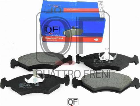 Quattro Freni QF54900 - Гальмівні колодки, дискові гальма autozip.com.ua