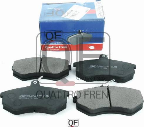 Quattro Freni QF54500165 - Гальмівні колодки, дискові гальма autozip.com.ua