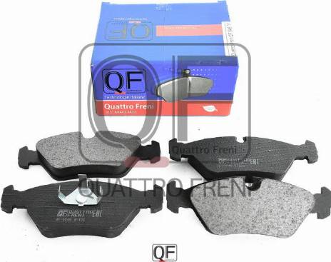 Quattro Freni QF54600 - Гальмівні колодки, дискові гальма autozip.com.ua
