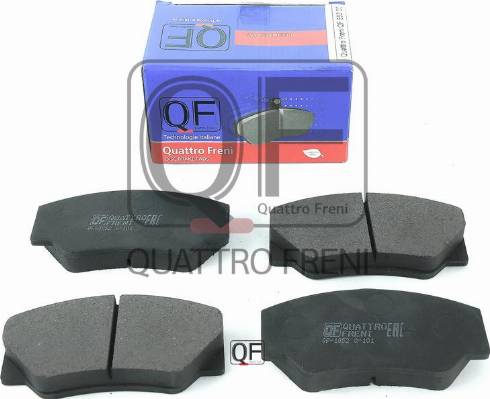 Quattro Freni QF55200 - Гальмівні колодки, дискові гальма autozip.com.ua