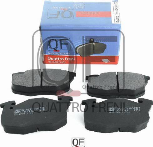 Quattro Freni QF56900 - Гальмівні колодки, дискові гальма autozip.com.ua