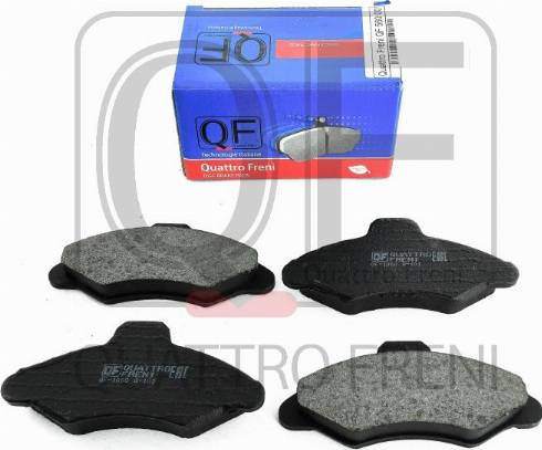 Quattro Freni QF56000 - Гальмівні колодки, дискові гальма autozip.com.ua