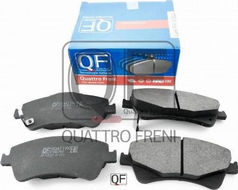 Quattro Freni QF500302 - Гальмівні колодки, дискові гальма autozip.com.ua