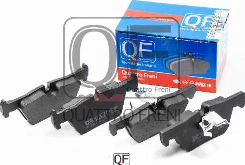 Quattro Freni QF501400 - Гальмівні колодки, дискові гальма autozip.com.ua