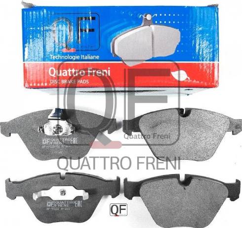 Quattro Freni QF502200 - Гальмівні колодки, дискові гальма autozip.com.ua