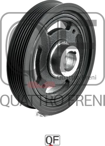Quattro Freni QF51A00044 - Ремінний шків, колінчастий вал autozip.com.ua