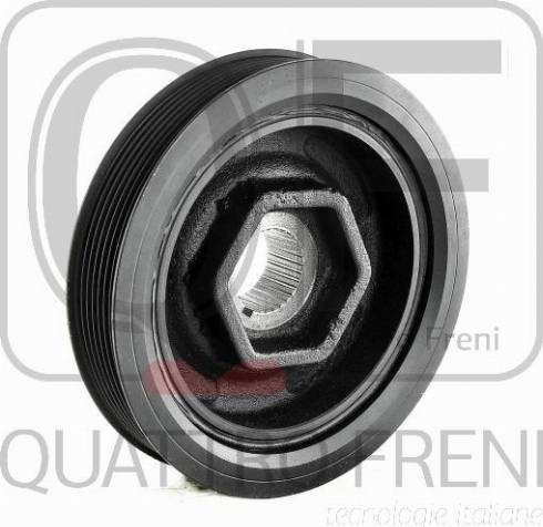 Quattro Freni QF51A00009 - Ремінний шків, колінчастий вал autozip.com.ua