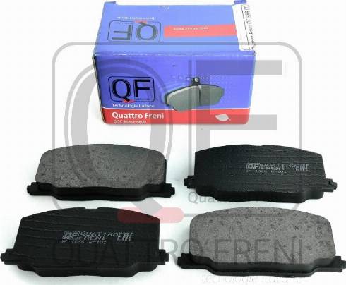 Quattro Freni QF58600 - Гальмівні колодки, дискові гальма autozip.com.ua