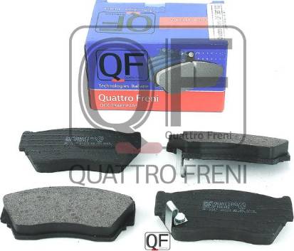 Quattro Freni QF58702 - Гальмівні колодки, дискові гальма autozip.com.ua