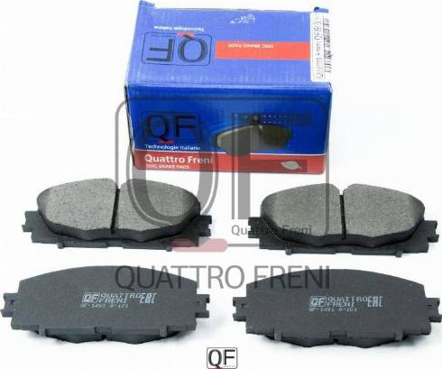 Quattro Freni QF53000150 - Гальмівні колодки, дискові гальма autozip.com.ua