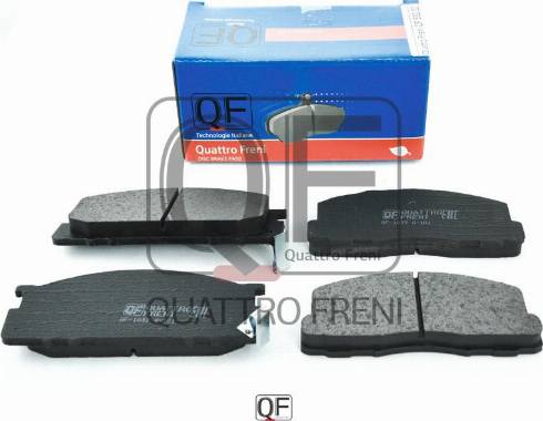 Quattro Freni QF53202 - Гальмівні колодки, дискові гальма autozip.com.ua