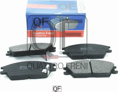 Quattro Freni QF52302 - Гальмівні колодки, дискові гальма autozip.com.ua