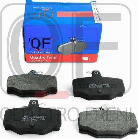 Quattro Freni QF57300 - Гальмівні колодки, дискові гальма autozip.com.ua
