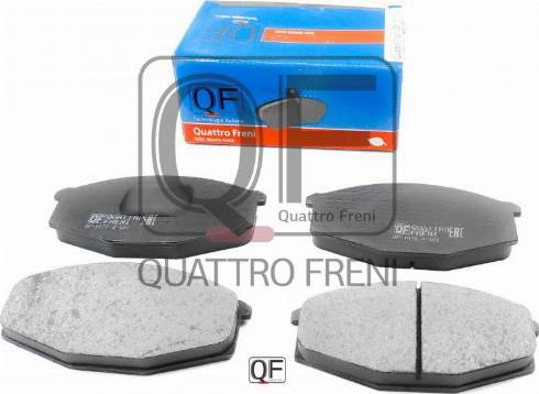 Quattro Freni QF57700 - Гальмівні колодки, дискові гальма autozip.com.ua