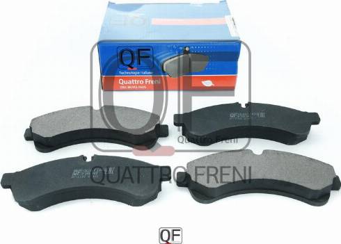 Quattro Freni QF69500 - Гальмівні колодки, дискові гальма autozip.com.ua