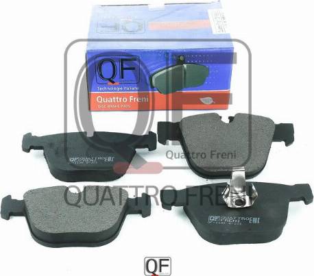 Quattro Freni QF69600 - Гальмівні колодки, дискові гальма autozip.com.ua