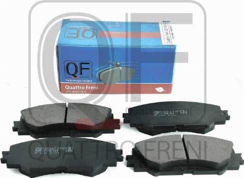 Quattro Freni QF69100 - Гальмівні колодки, дискові гальма autozip.com.ua