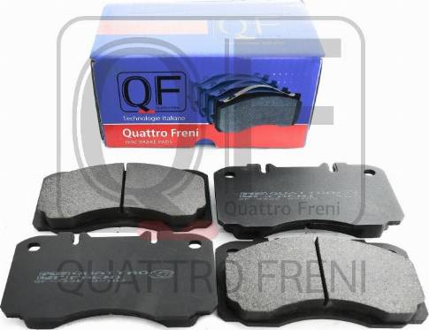 Quattro Freni QF69300 - Гальмівні колодки, дискові гальма autozip.com.ua