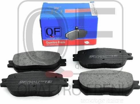 Quattro Freni QF64400 - Гальмівні колодки, дискові гальма autozip.com.ua