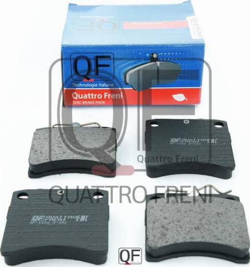 Quattro Freni QF60200 - Гальмівні колодки, дискові гальма autozip.com.ua