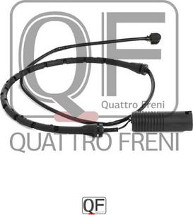 Quattro Freni QF60F00012 - Сигналізатор, знос гальмівних колодок autozip.com.ua