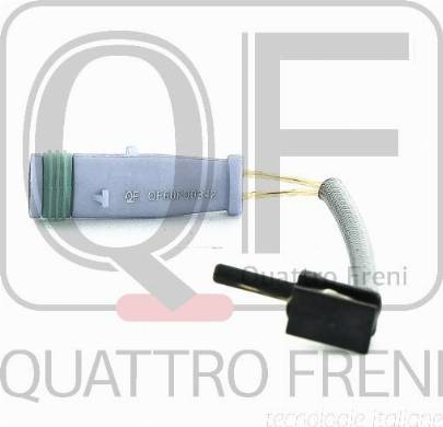 Quattro Freni QF60F00342 - Сигналізатор, знос гальмівних колодок autozip.com.ua