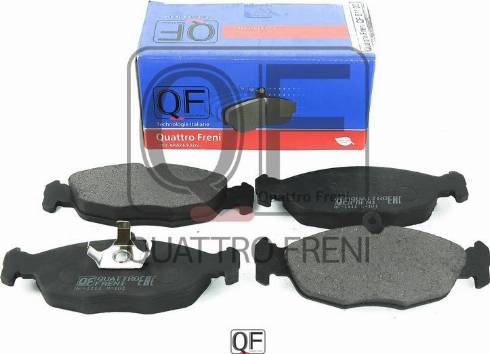 Quattro Freni QF61100 - Гальмівні колодки, дискові гальма autozip.com.ua