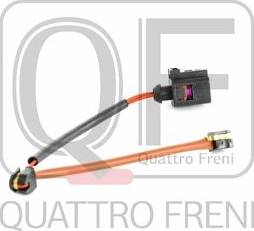 Quattro Freni QF61F00010 - Сигналізатор, знос гальмівних колодок autozip.com.ua