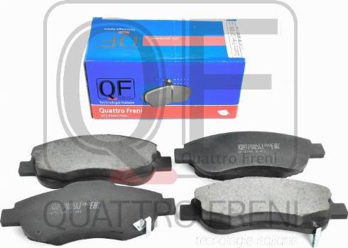 Quattro Freni QF68602 - Гальмівні колодки, дискові гальма autozip.com.ua