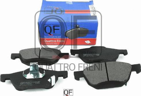 Quattro Freni QF68302 - Гальмівні колодки, дискові гальма autozip.com.ua