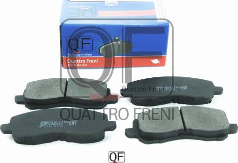Quattro Freni QF63300 - Гальмівні колодки, дискові гальма autozip.com.ua