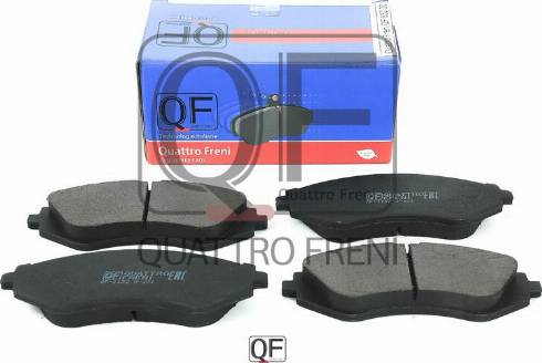 Quattro Freni QF63200 - Гальмівні колодки, дискові гальма autozip.com.ua