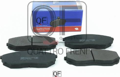 Quattro Freni QF63700 - Гальмівні колодки, дискові гальма autozip.com.ua