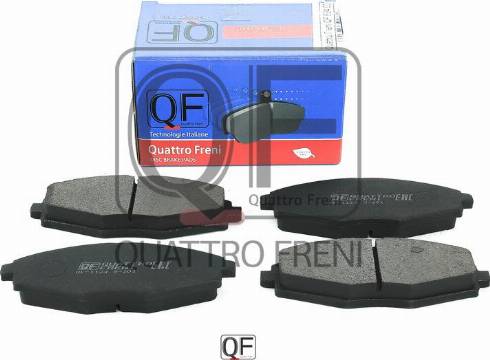 Quattro Freni QF62400 - Гальмівні колодки, дискові гальма autozip.com.ua