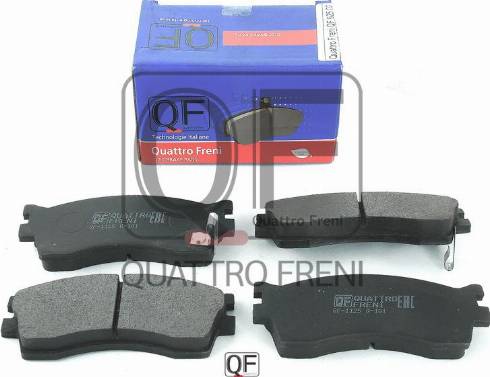 Quattro Freni QF62502 - Гальмівні колодки, дискові гальма autozip.com.ua